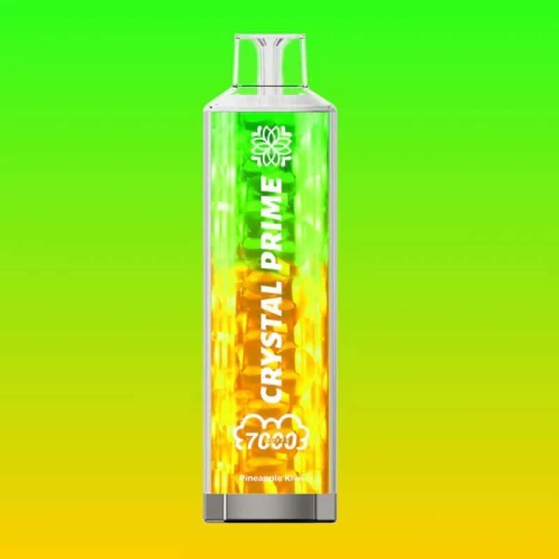 Tropical Delight Awaits: Discover the Crystal Prime 7000 Pineapple Kiwi Vape Article
