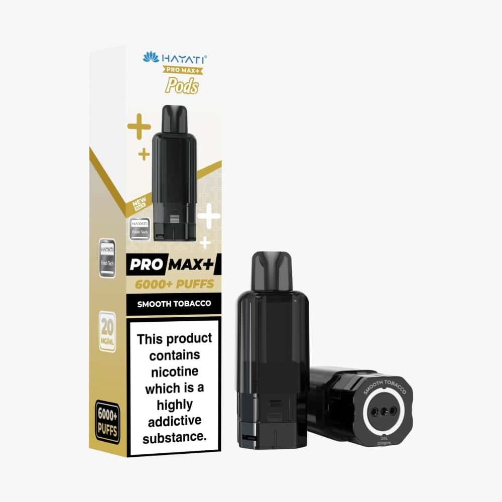 Hayati Pro Max Plus 6K Pods - Smooth Tobacco