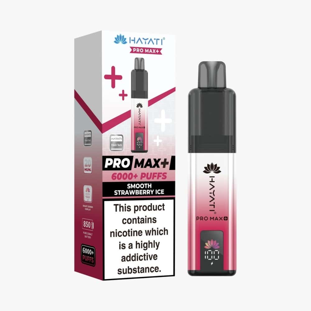 Hayati Pro Max+ 6000 - Smooth Strawberry Ice