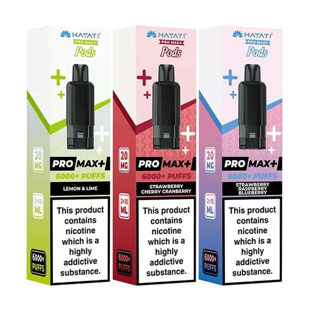 Hayati Pro Max Plus 6K Pods - Blue Fusion
