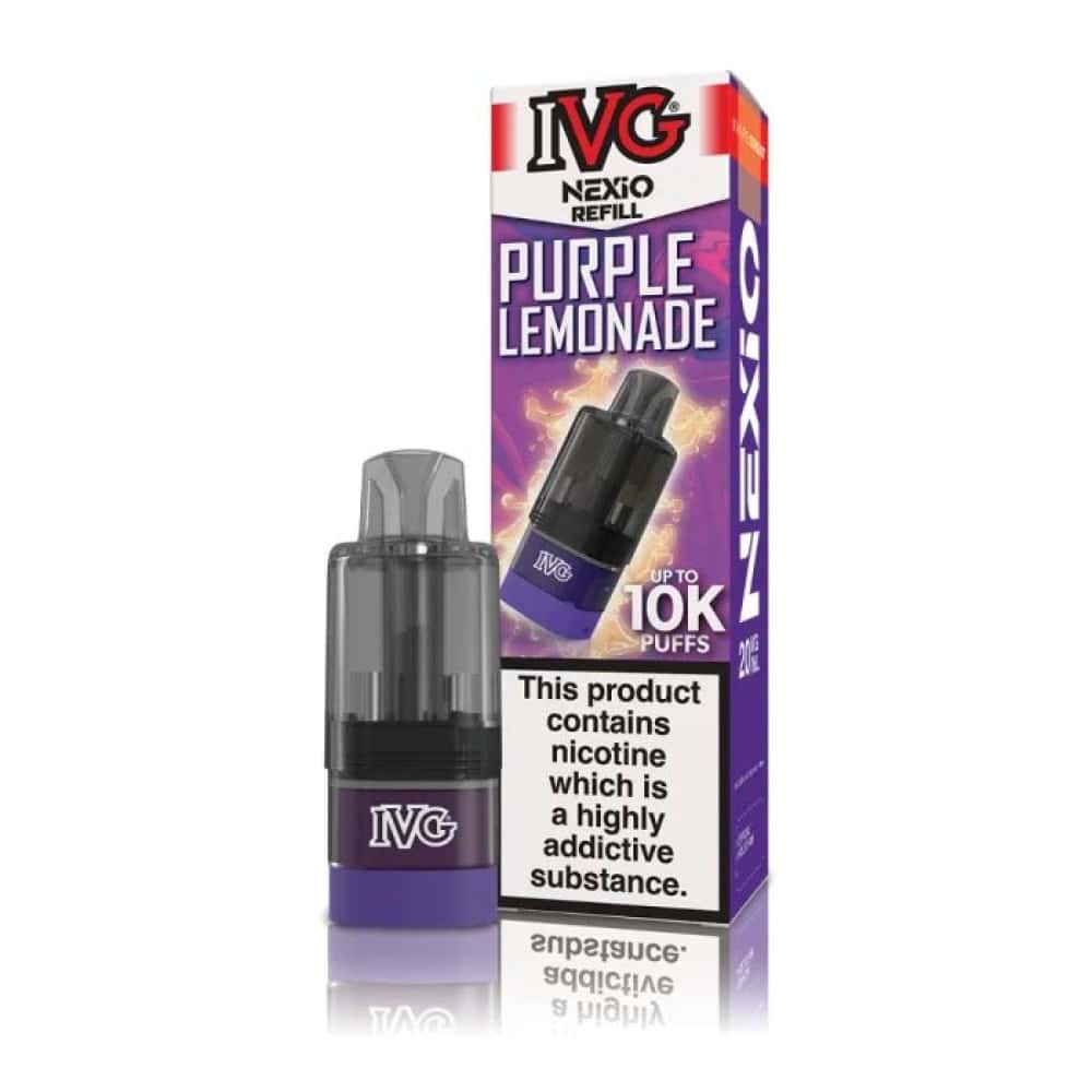 IVG Nexio 10k Refill Pods - Purple Lemonade