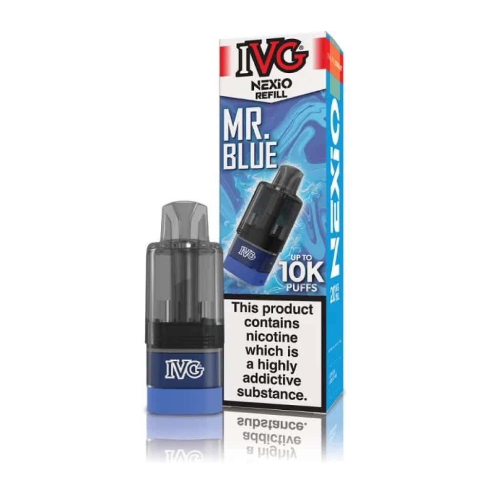IVG Nexio 10k Refill Pods - Mr Blue