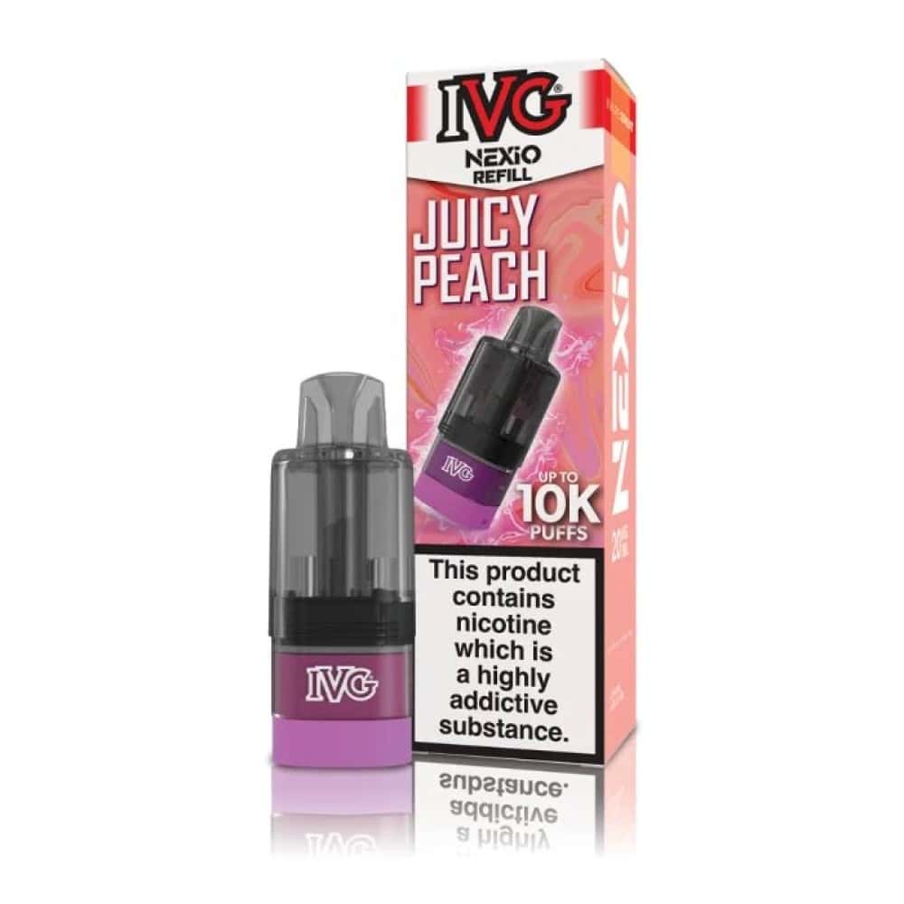 IVG Nexio 10k Refill Pods - Juicy Peach