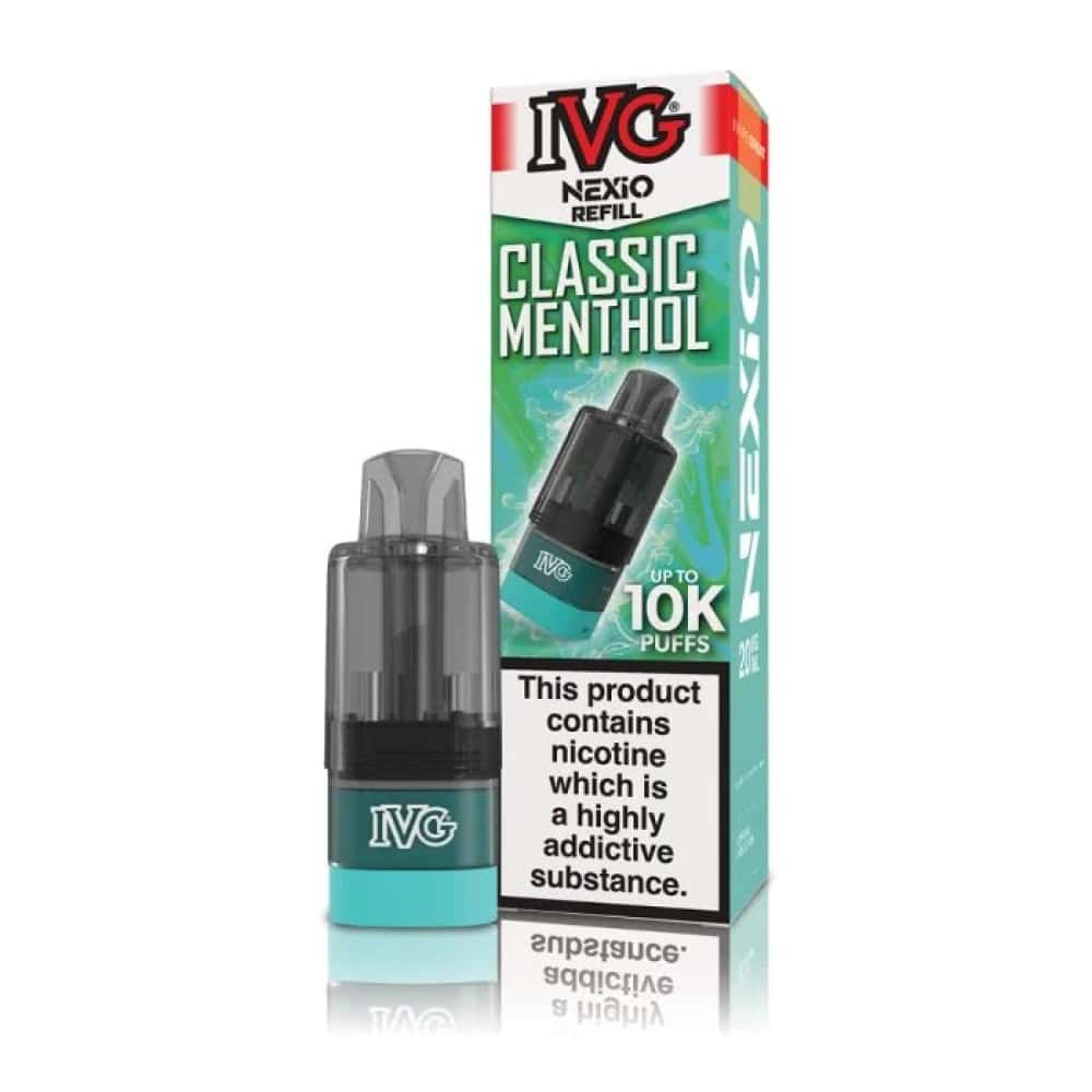IVG Nexio 10k Refill Pods - Classic Menthol