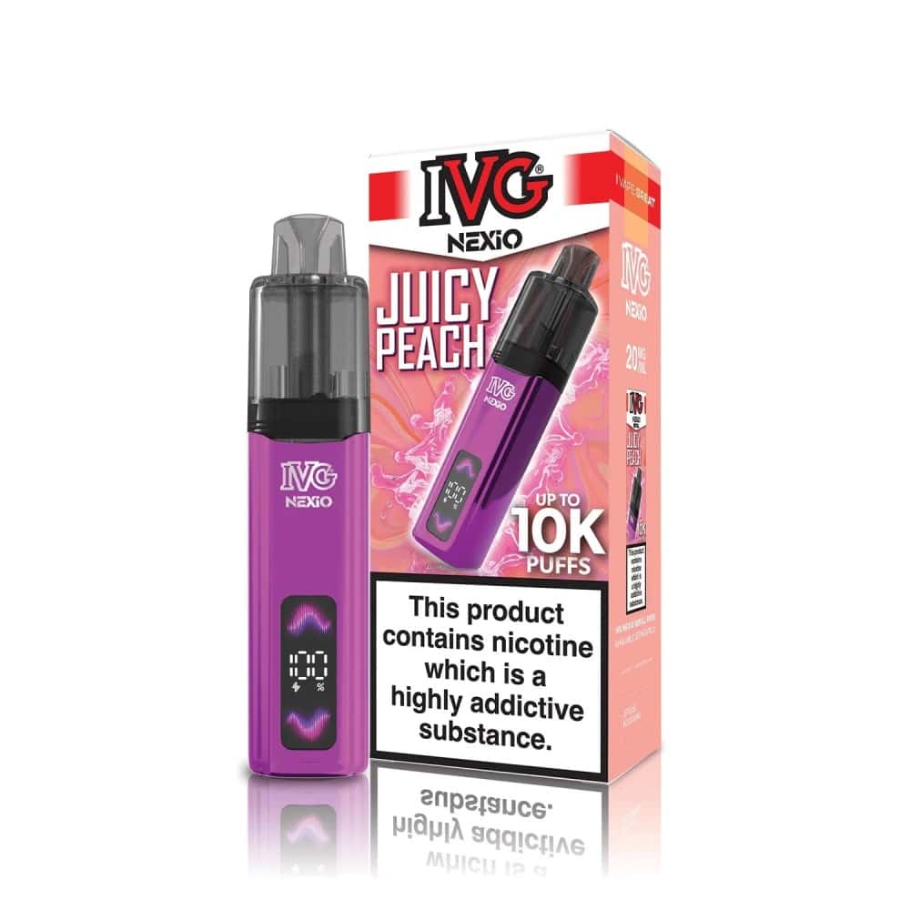 IVG Nexio 10k Vape Kit - Juicy Peach