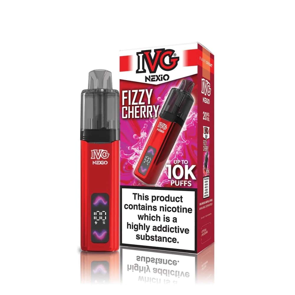 IVG Nexio 10k Vape Kit - Fizzy Cherry