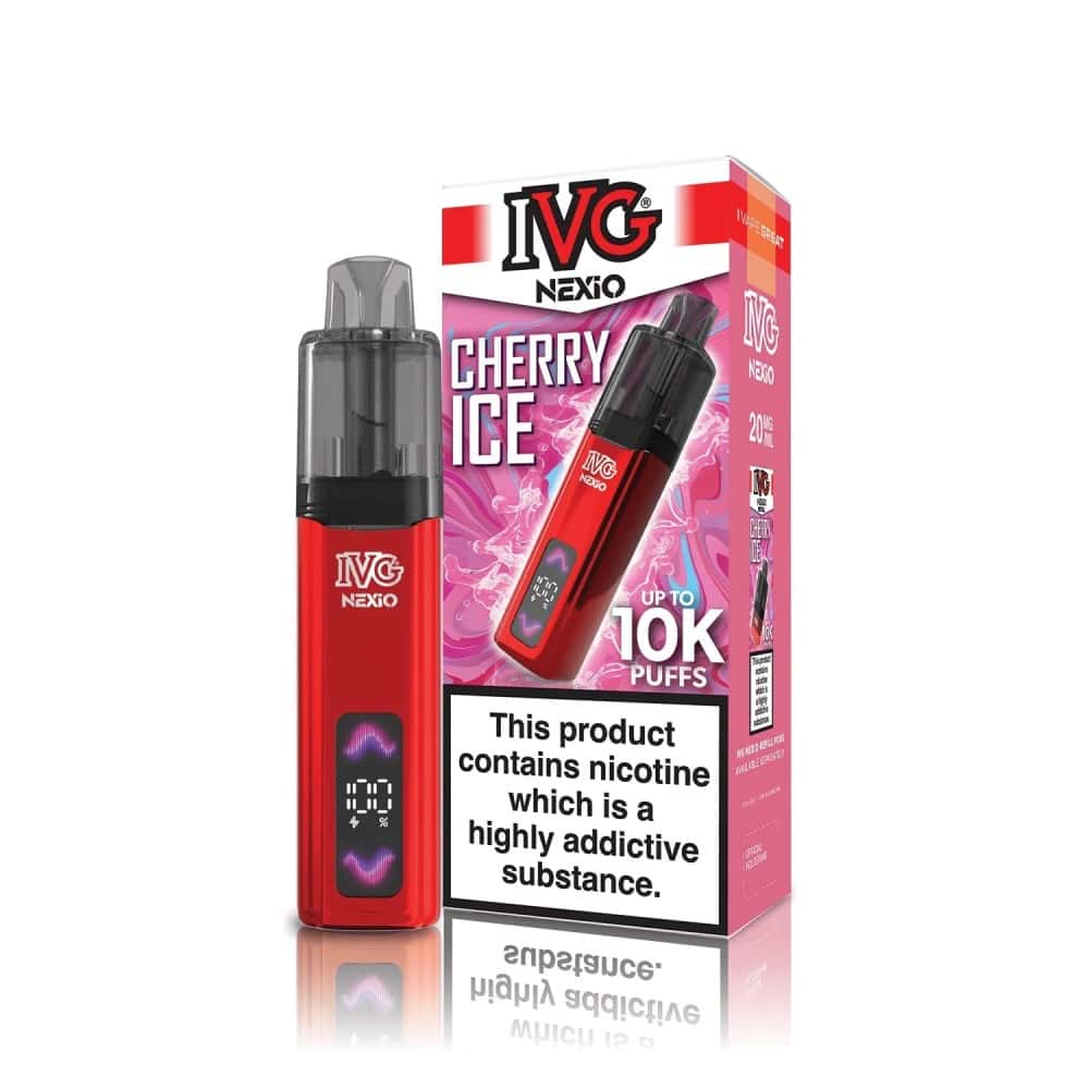IVG Nexio 10k Vape Kit - Cherry Ice