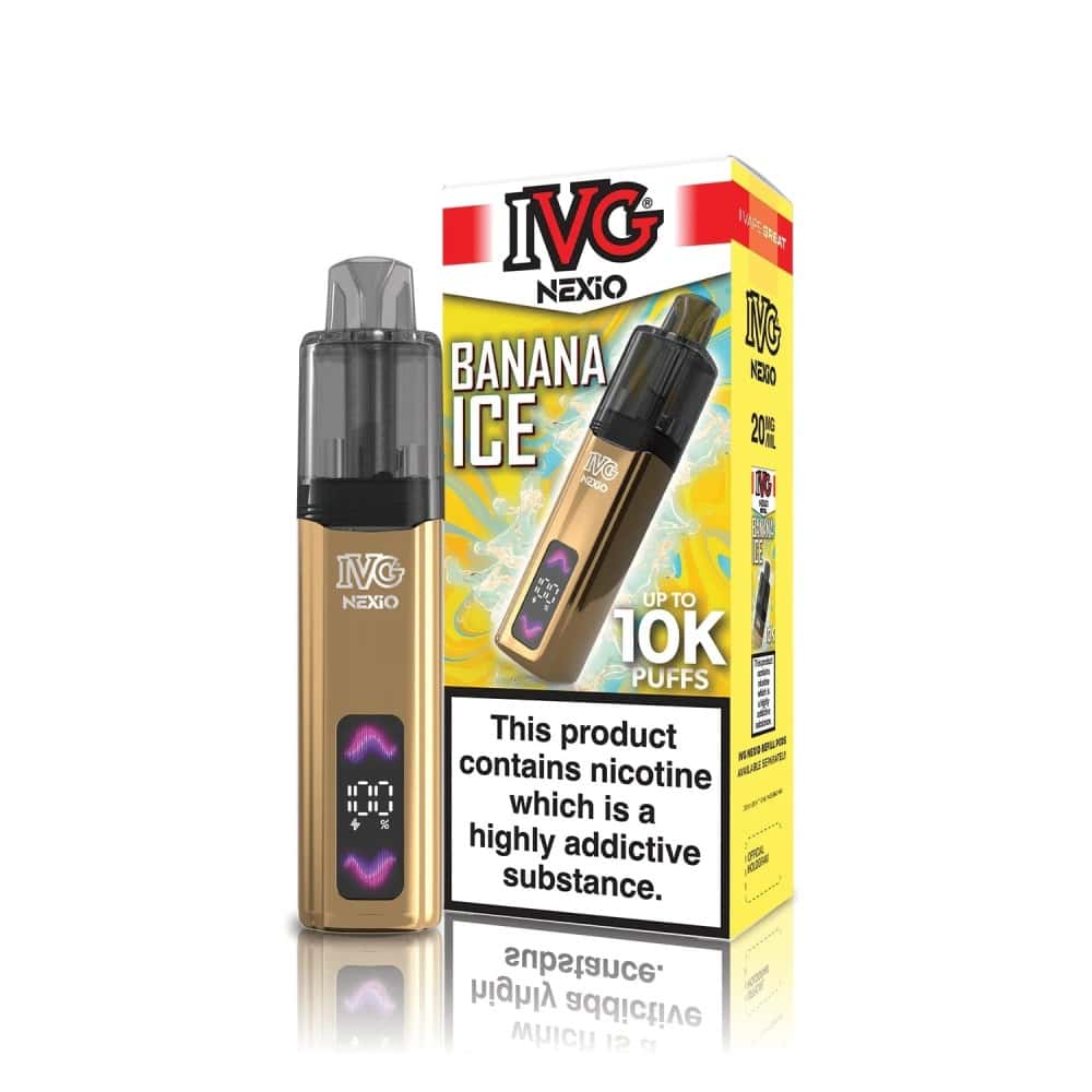 IVG Nexio 10k Vape Kit - Banana Ice