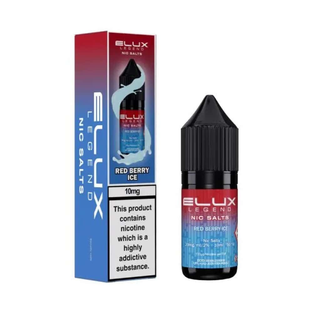 Elux Legend Nic Salts Liquid - Red Berry Ice