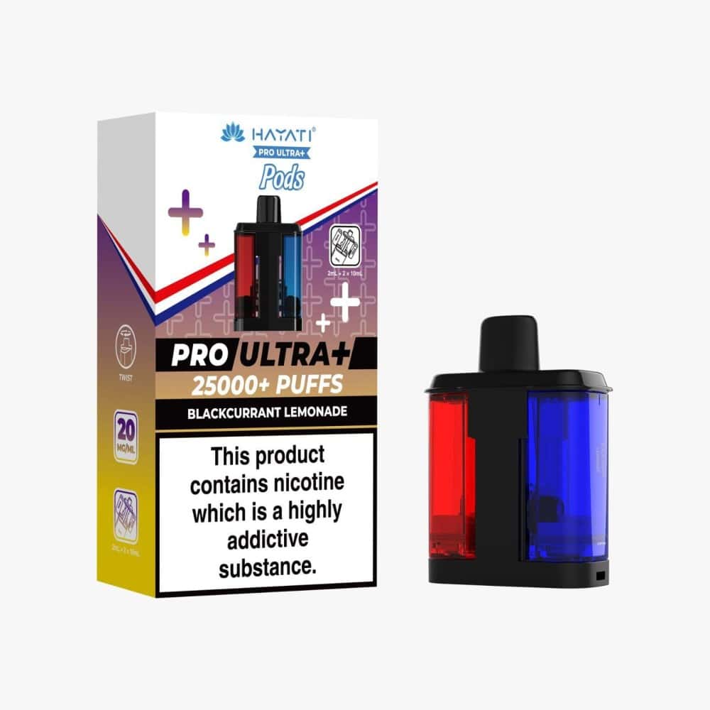 Hayati Pro Ultra Plus 25k Pods  - Blackcurrant Lemonade