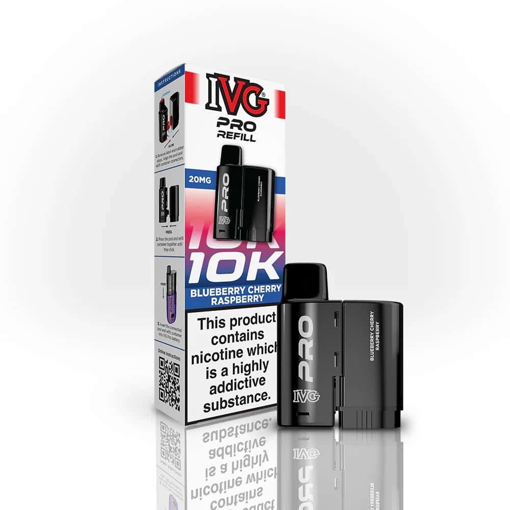 IVG Pro 12 Pods - Blueberry Cherry Raspberry - Pack of 5