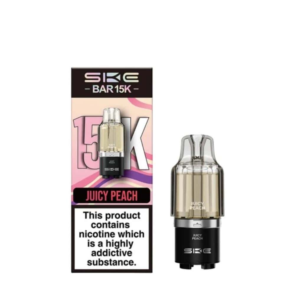 Ske Bar 15k Refill Pods - Juicy Peach