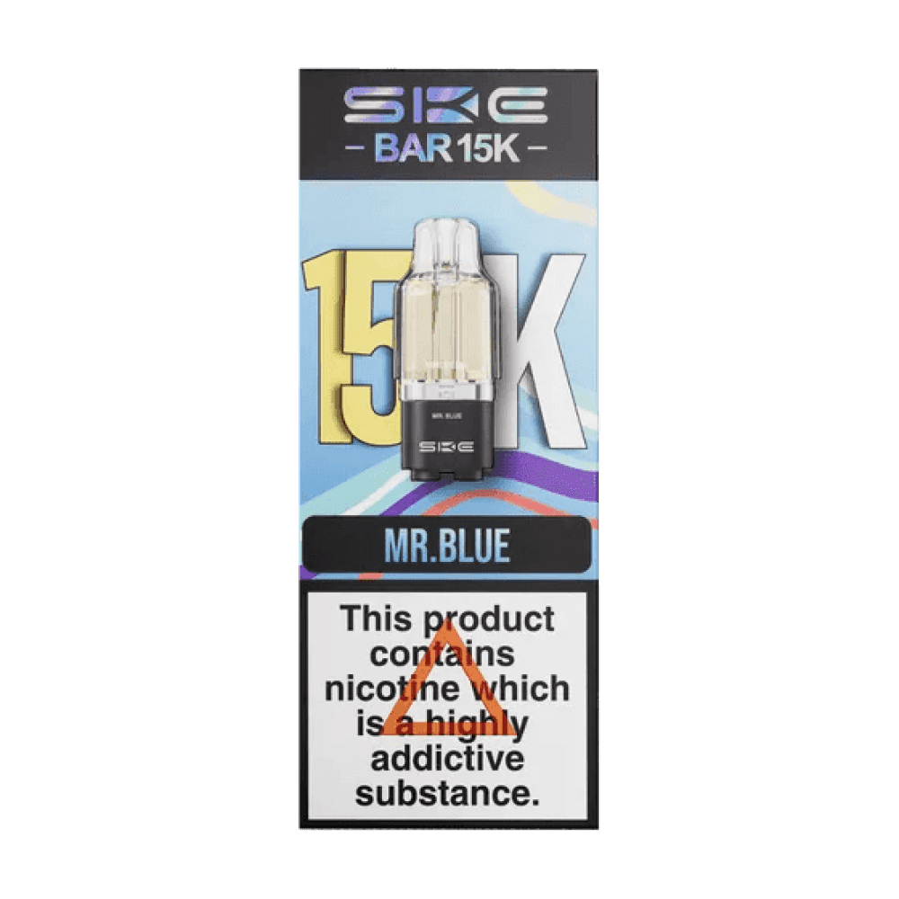 Ske Bar 15k Refill Pods - Mr Blue