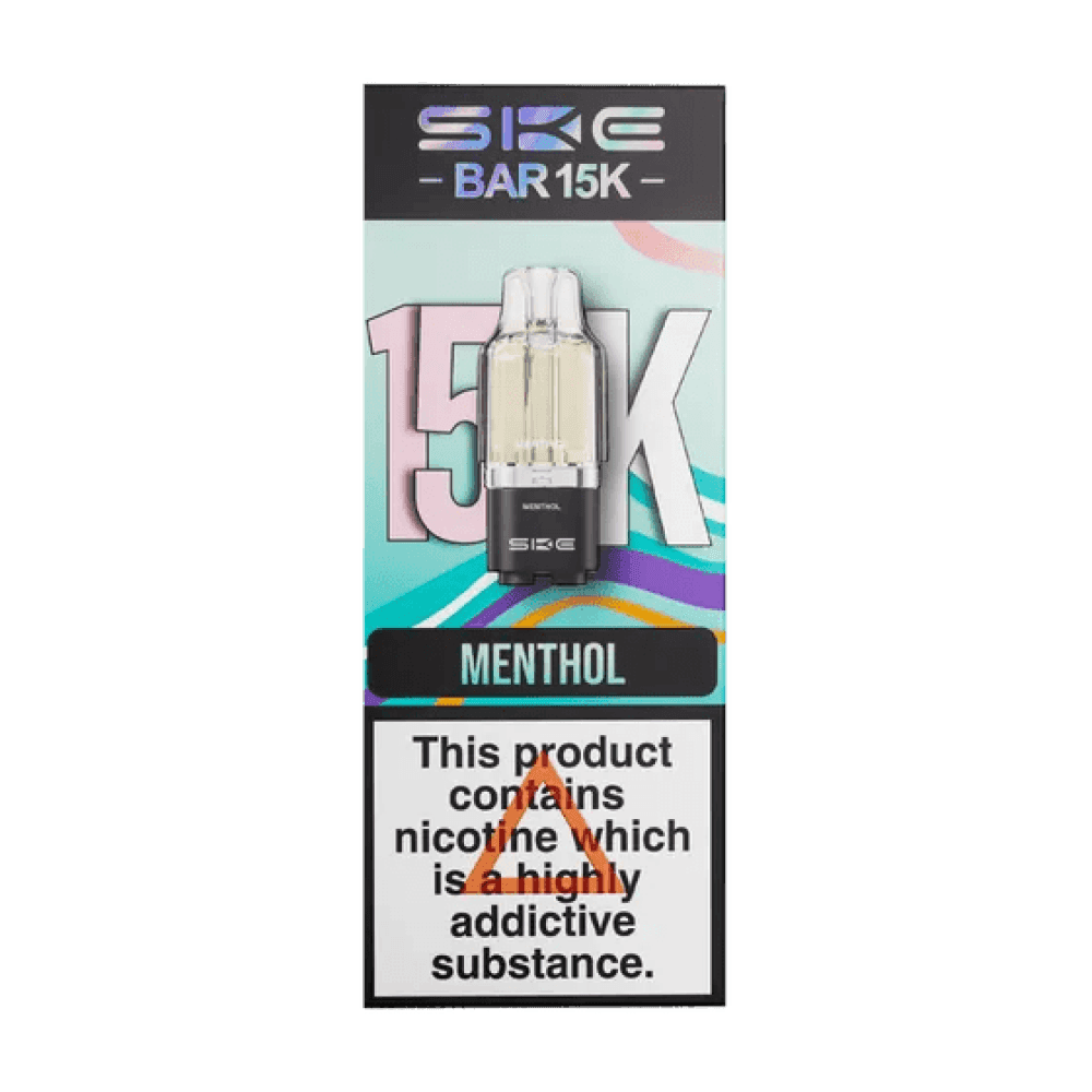 Ske Bar 15k Refill Pods - Menthol