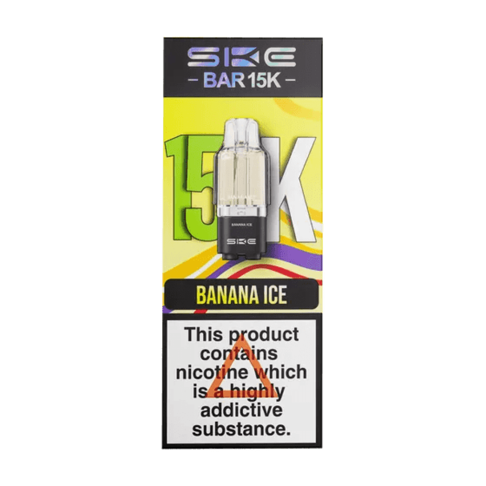 Ske Bar 15k Refill Pods - Banana Ice