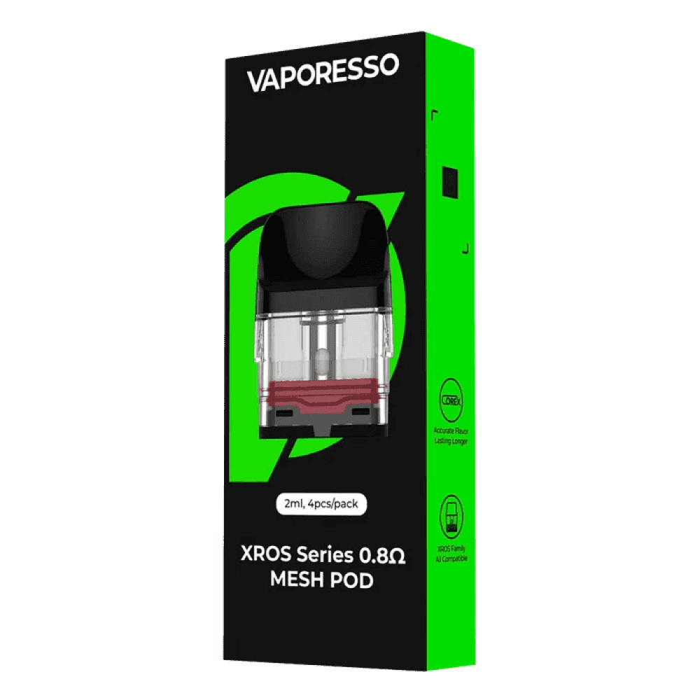 Vaporesso Xros Series 0.8 Ohm Mesh Pods - 4Pack