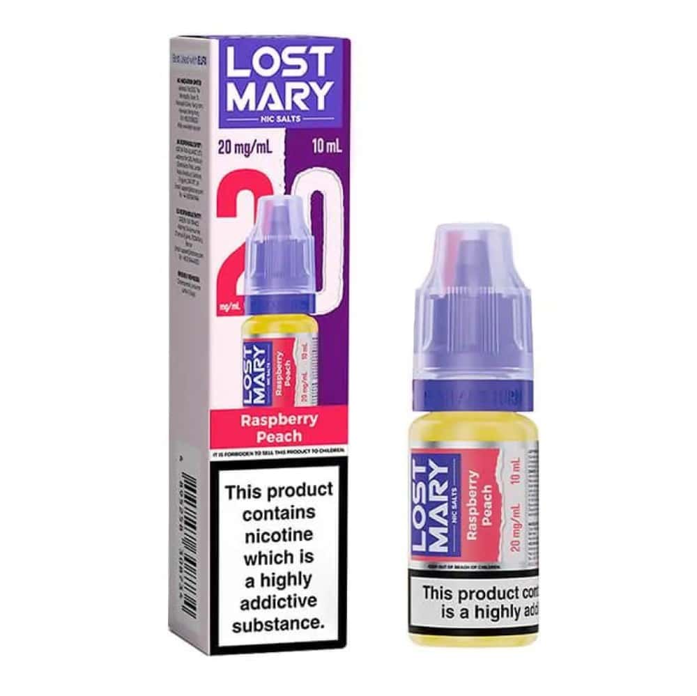 Lost Mary Nic Salt - Raspberry Peach - Pack of 10