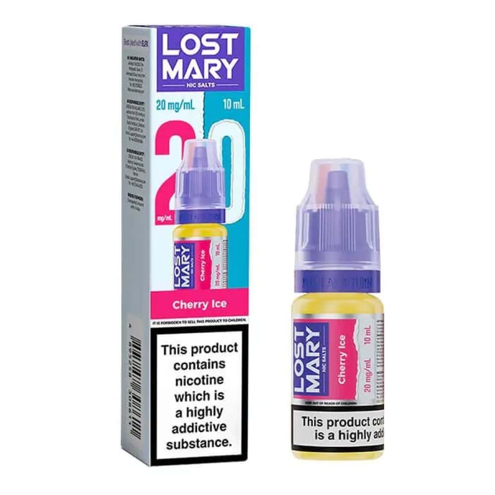 Lost Mary Nic Salt - Cherry Ice  - Pack of 10