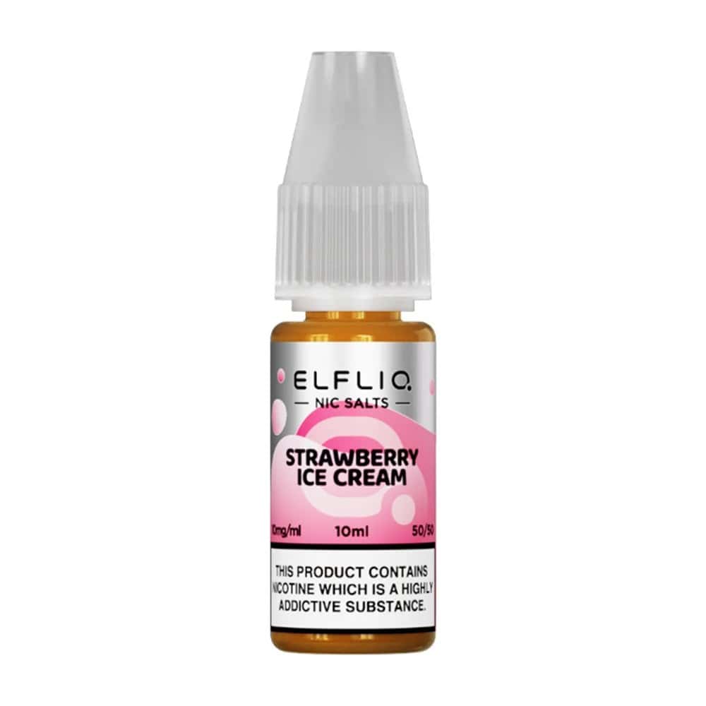 Elfliq Nic Salt - Strawberry Ice Cream