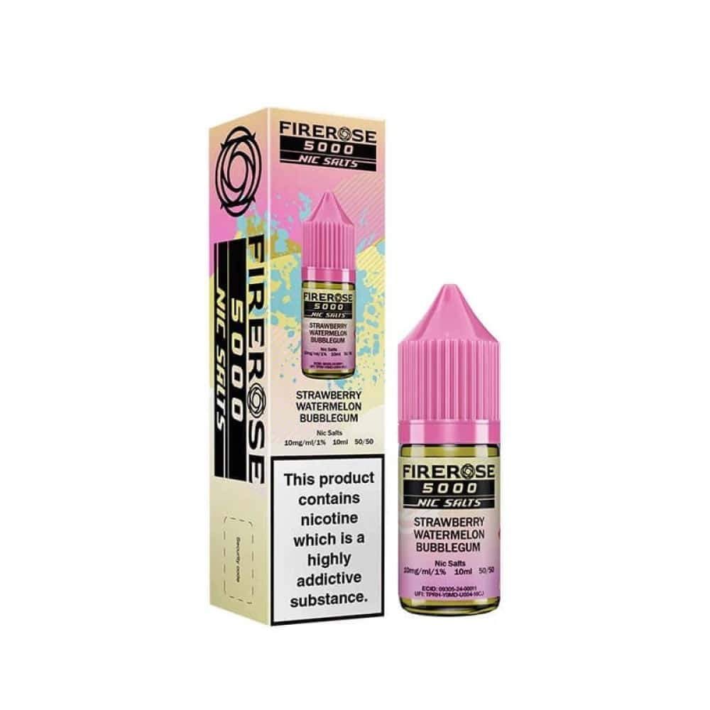 Elux Firerose 5000 Nic Salt - Strawberry Watermelon Bubblegum