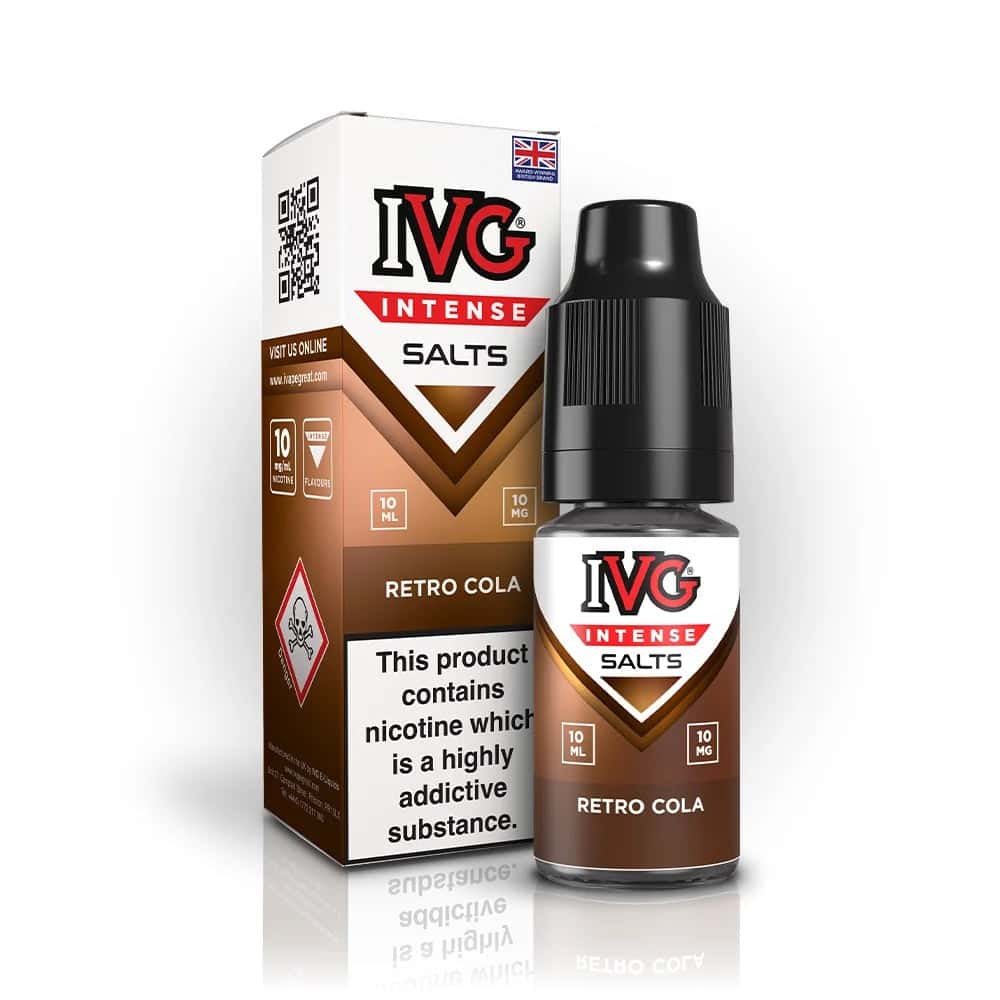 IVG Intense Nic Salt - Retro Cola - 10 Pack