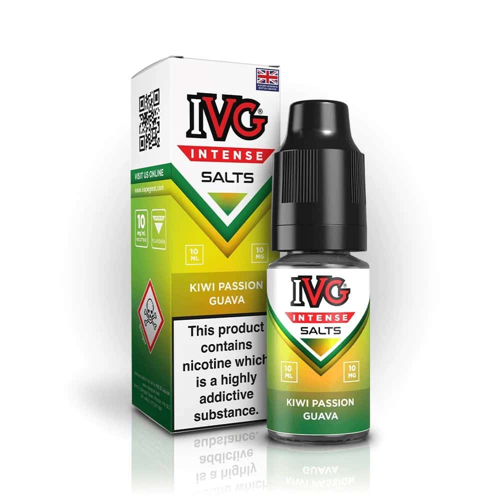 IVG Intense Nic Salt - Kiwi Passionfruit Guava - 10 Pack