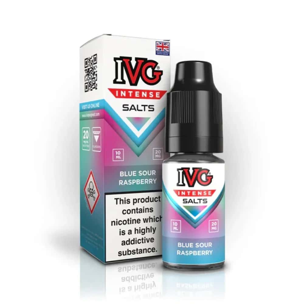 IVG Intense Nic Salt - Blue Sour Raspberry - 10 Pack