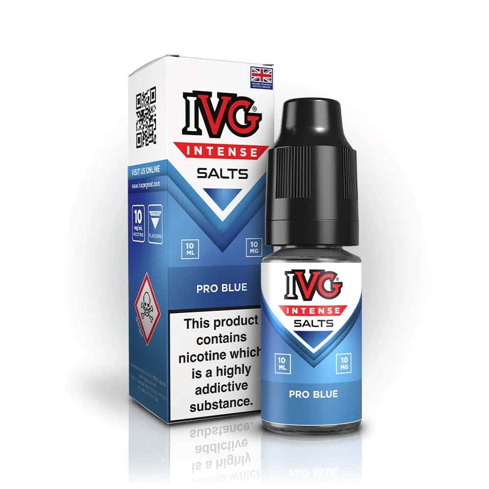 IVG Intense Nic Salt - Pro Blue - 10 Pack