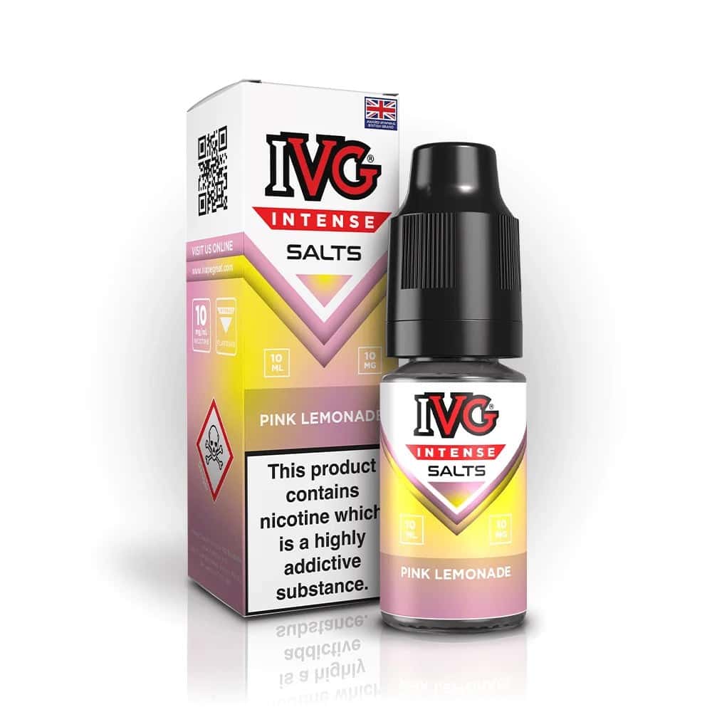 IVG Intense Nic Salt - Pink Lemonade - 10 Pack