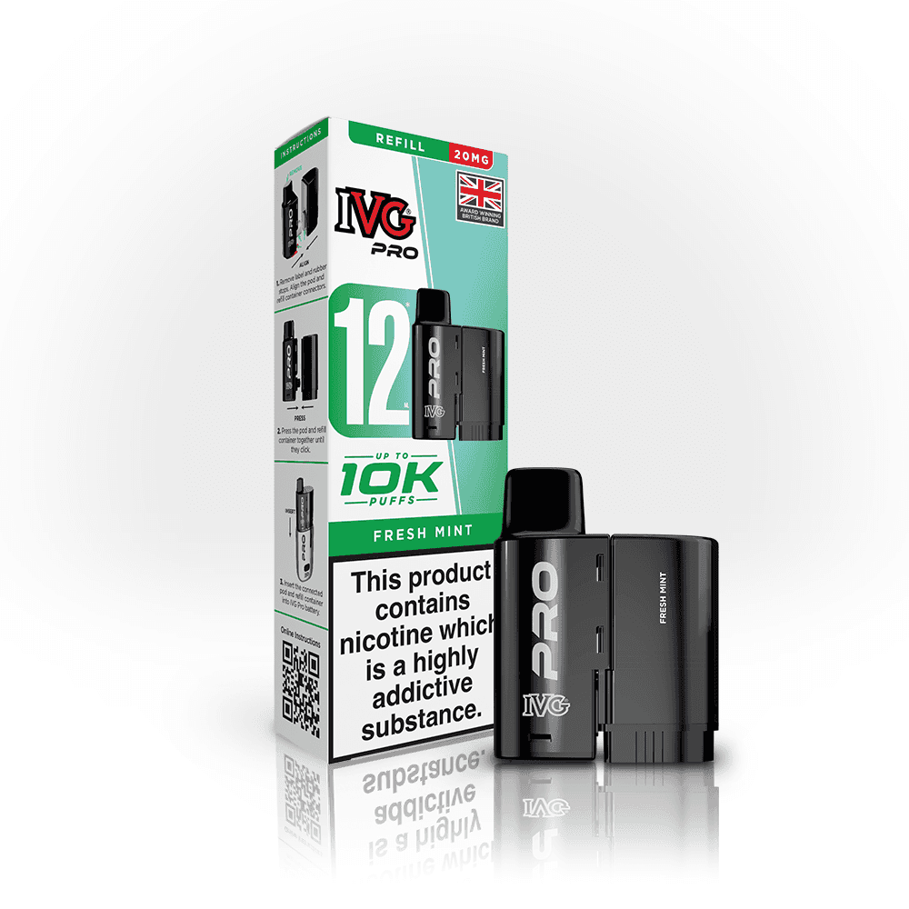 IVG Pro 12 Pods - Fresh Mint - Pack of 5
