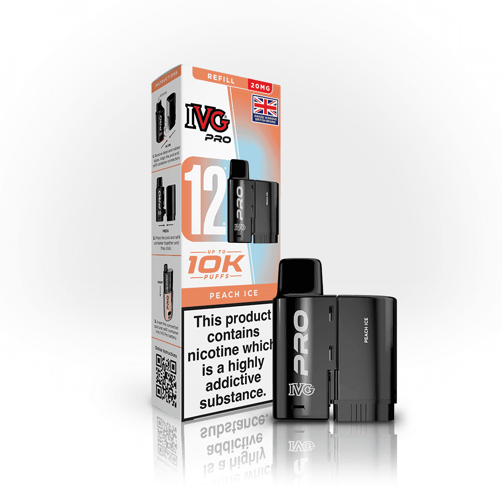 IVG Pro 12 Pods - Peach Ice - Pack of 5