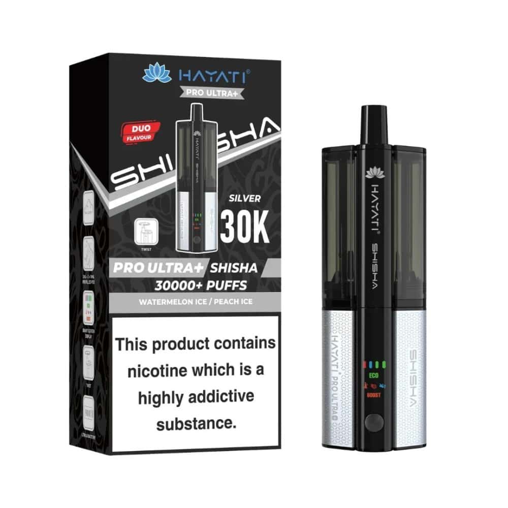 Hayati Shisha Pro Max Plus 30k - Watermelon Ice/Peach Ice