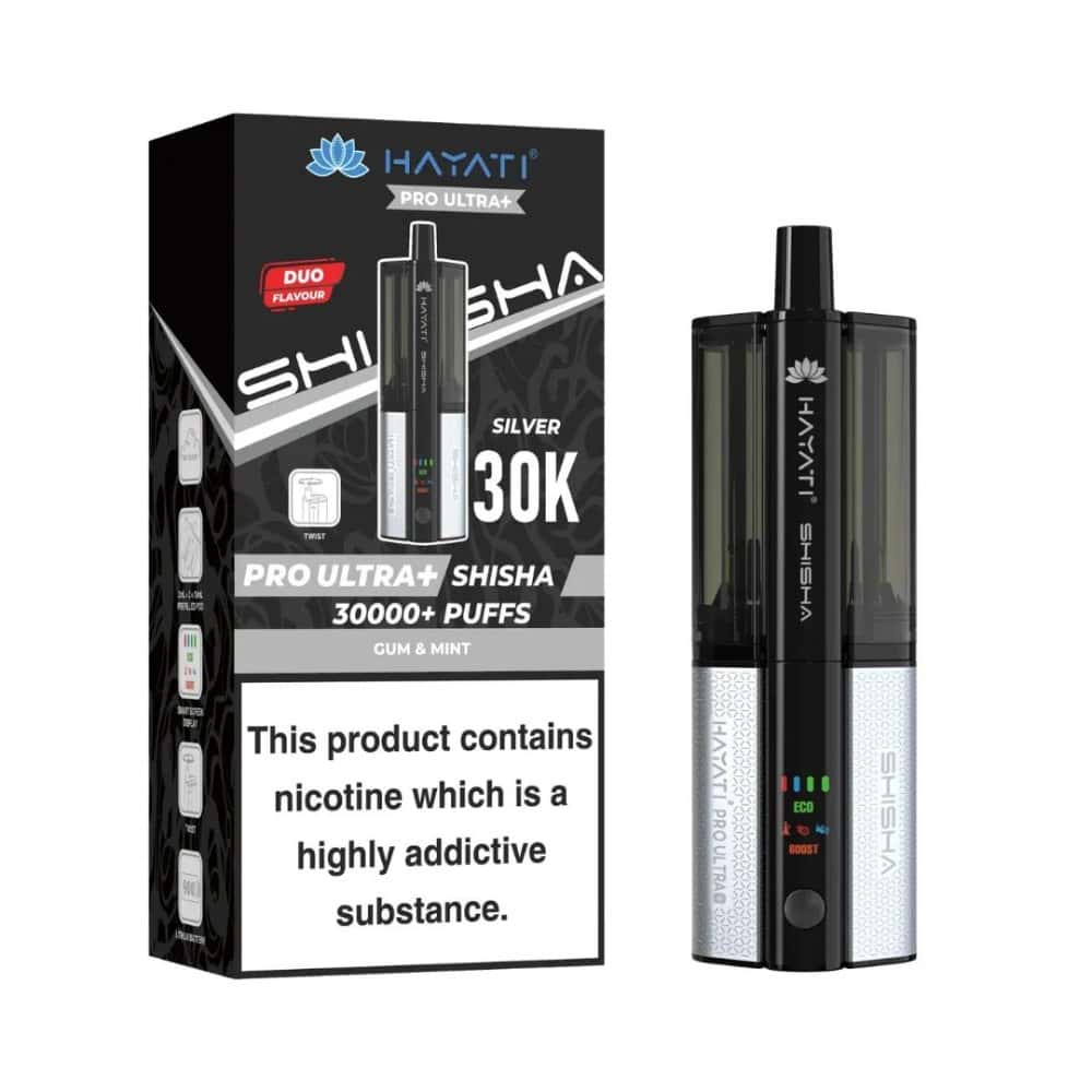 Hayati Shisha Pro Max Plus 30k - Gum & Mint