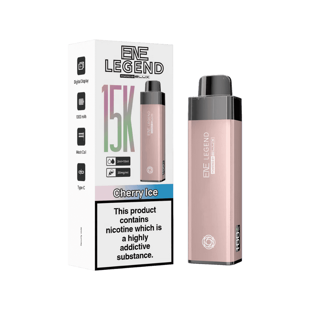 Elux Ene Legend 15k - Cherry Ice - 5 Packs
