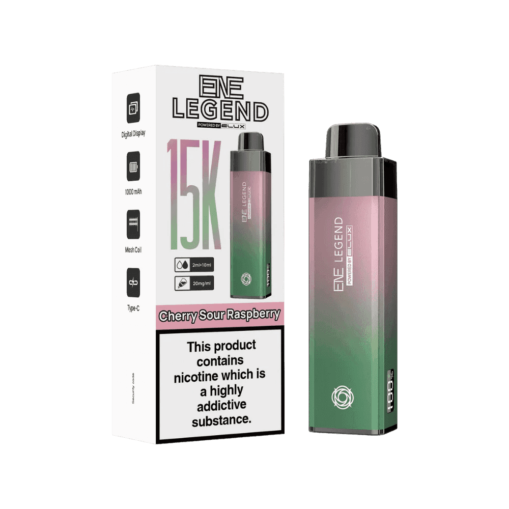 Elux Ene Legend 15k - Cherry Sour Raspberry - 5 Packs