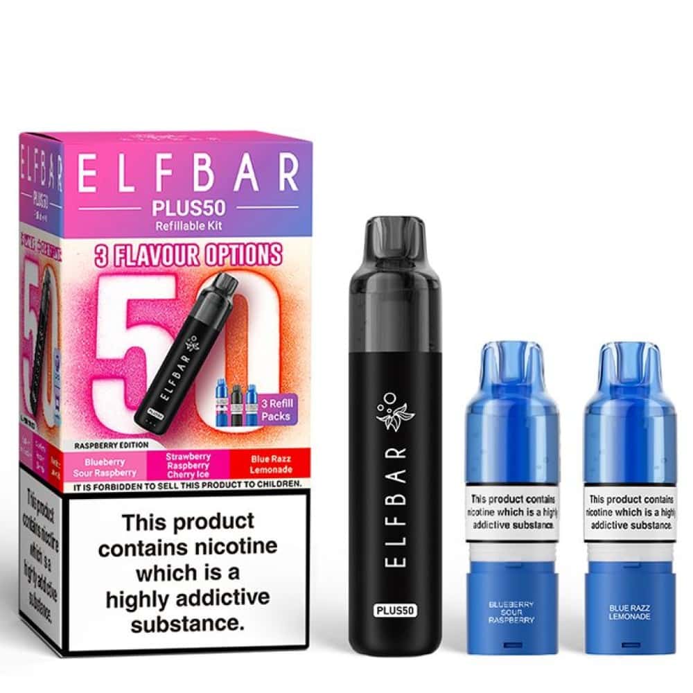 Elf Bar Plus 50k - Raspberry Edition