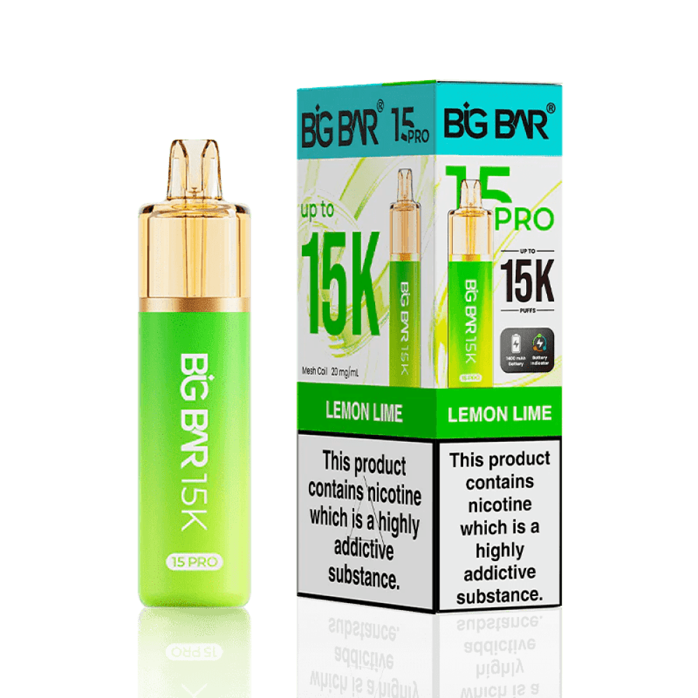 Big Bar Pro 15000 - Lemon Lime