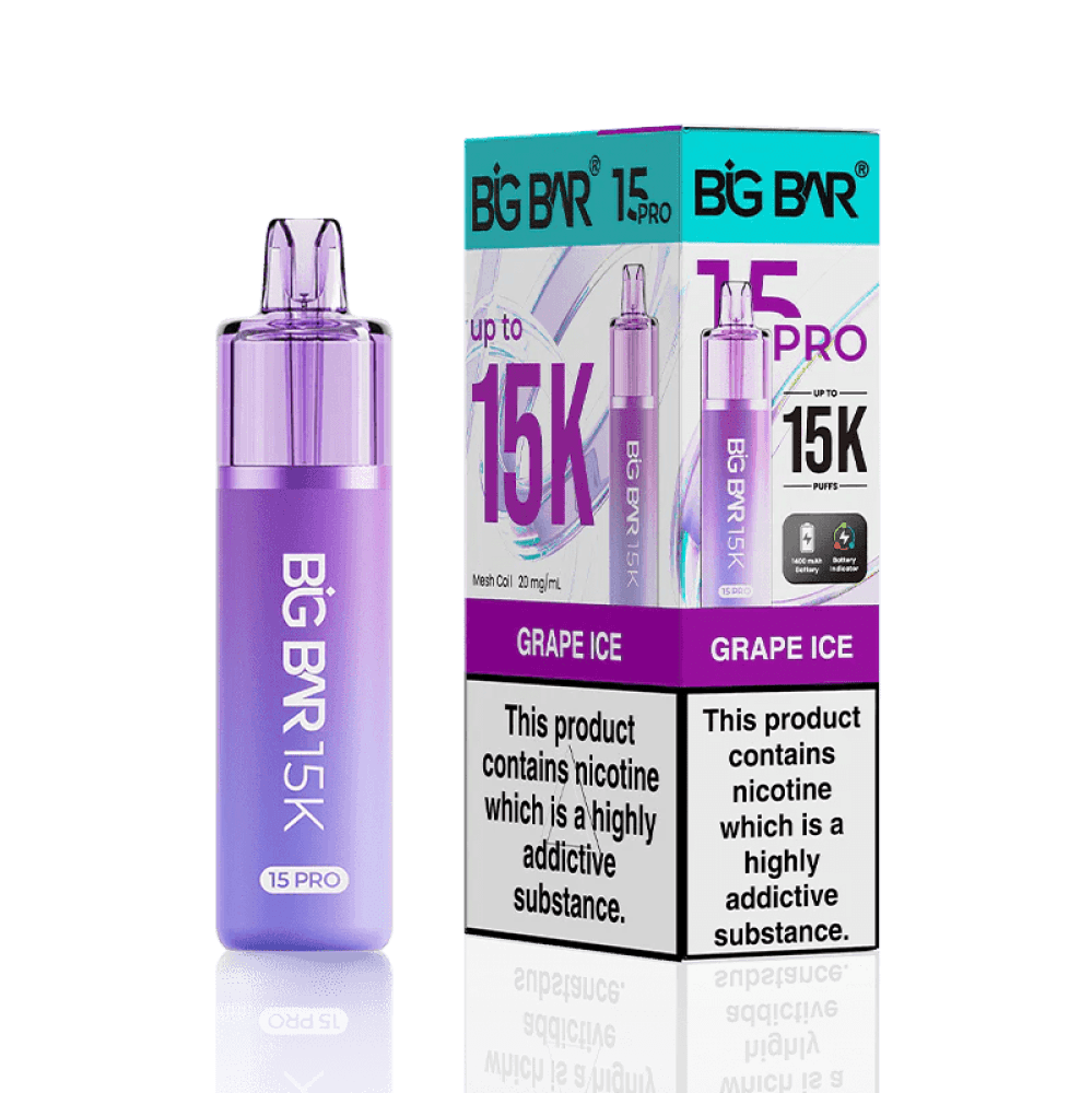 Big Bar Pro 15000 - Grape Ice