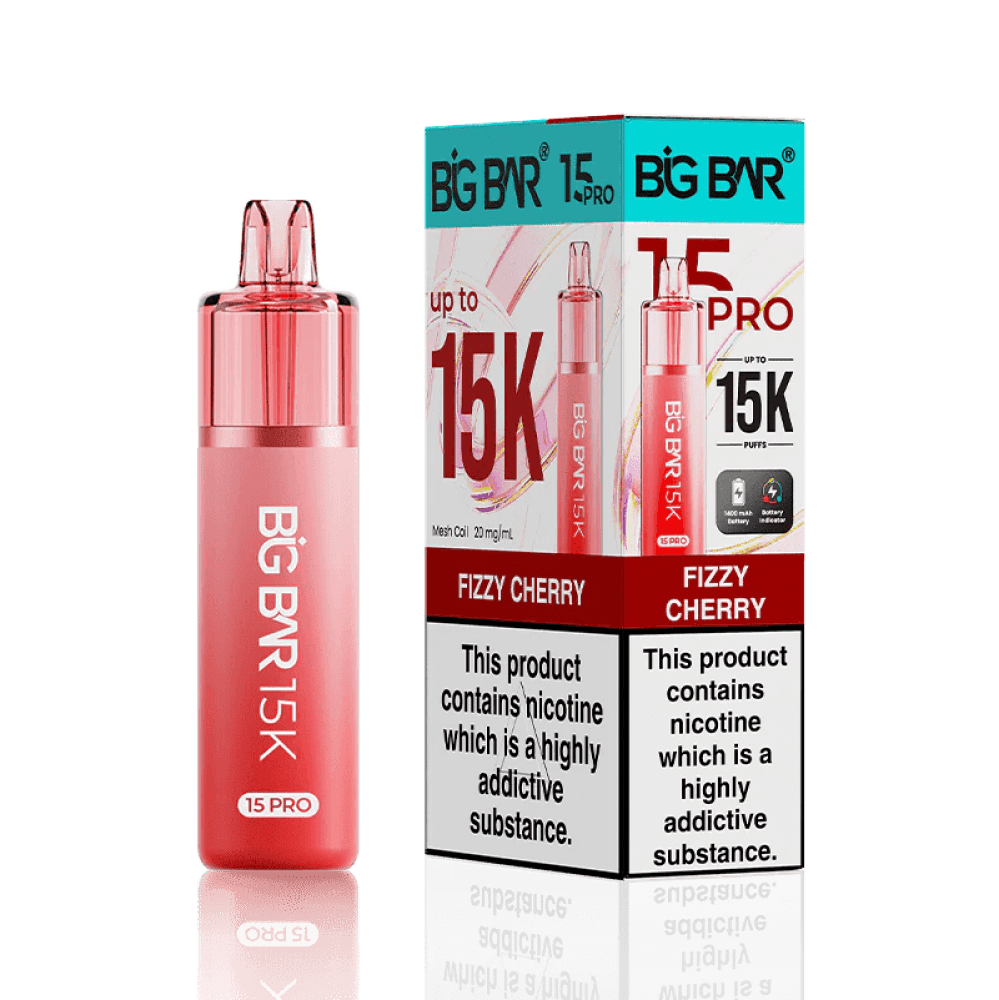 Big Bar Pro 15000 - Fizzy Cherry