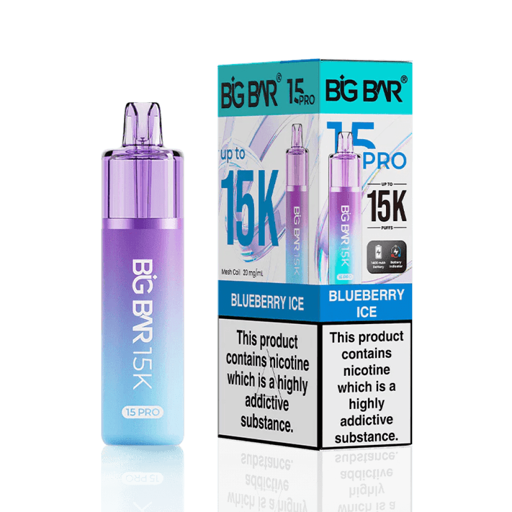 Big Bar Pro 15000 - Blueberry Ice