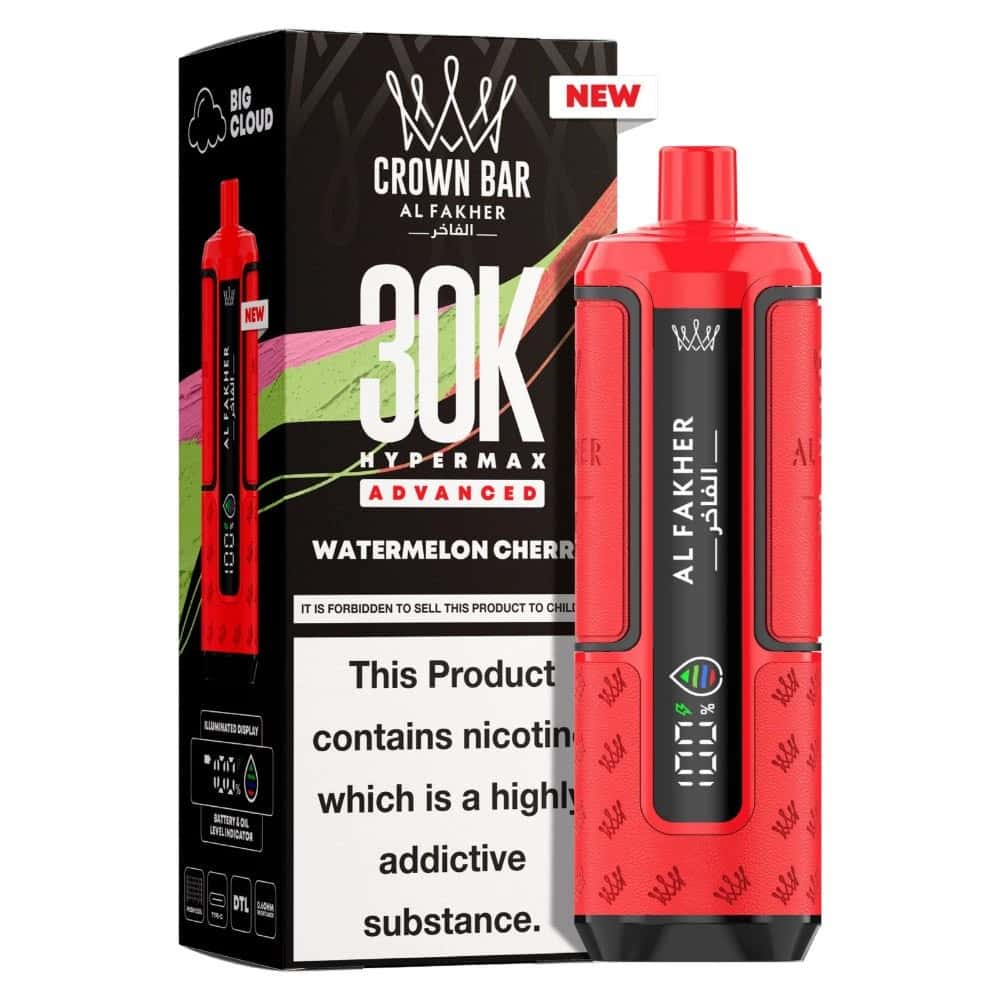 Al Fakher 30k Hypermax - Watermelon Cherry - Pack of 5