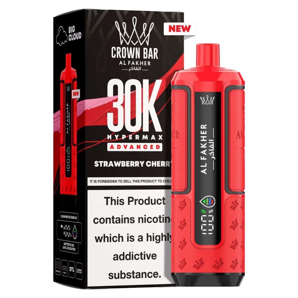 Al Fakher 30k Hypermax - Strawberry Cherry