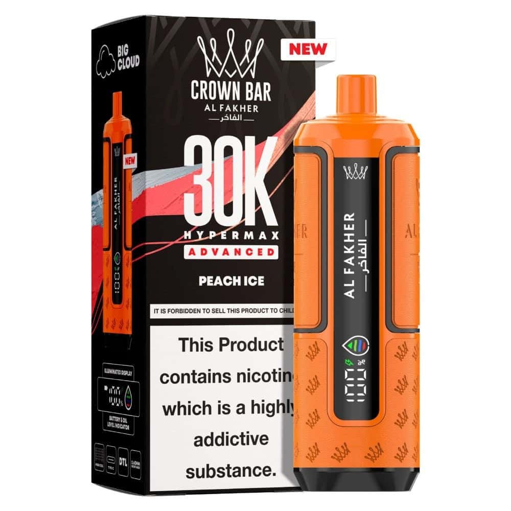 Al Fakher 30k Hypermax - Peach ice