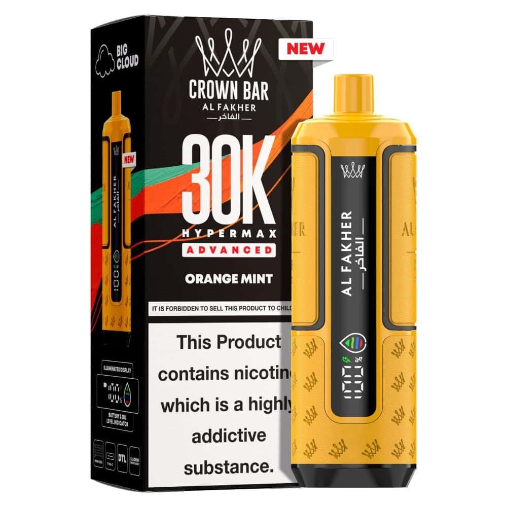 Al Fakher 30k Hypermax - Orange Mint