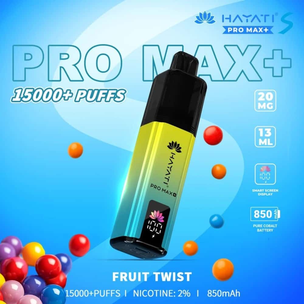 Hayati Pro Max + Plus S 15000 - Fruit Twist