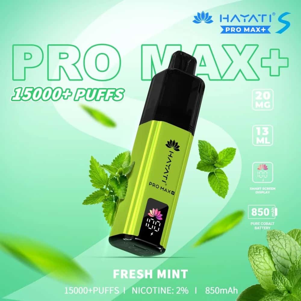 Hayati Pro Max + Plus S 15000 - Fresh Mint