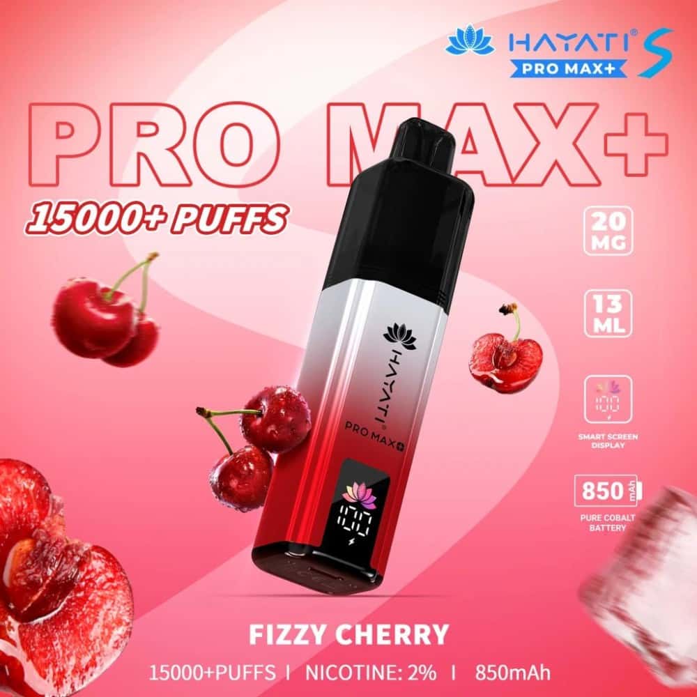 Hayati Pro Max + Plus S 15000 - Fizzy Cherry