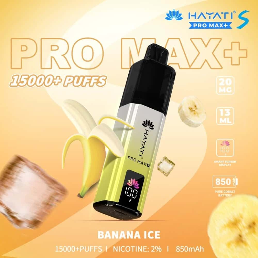 Hayati Pro Max + Plus S 15000 - Banana Ice