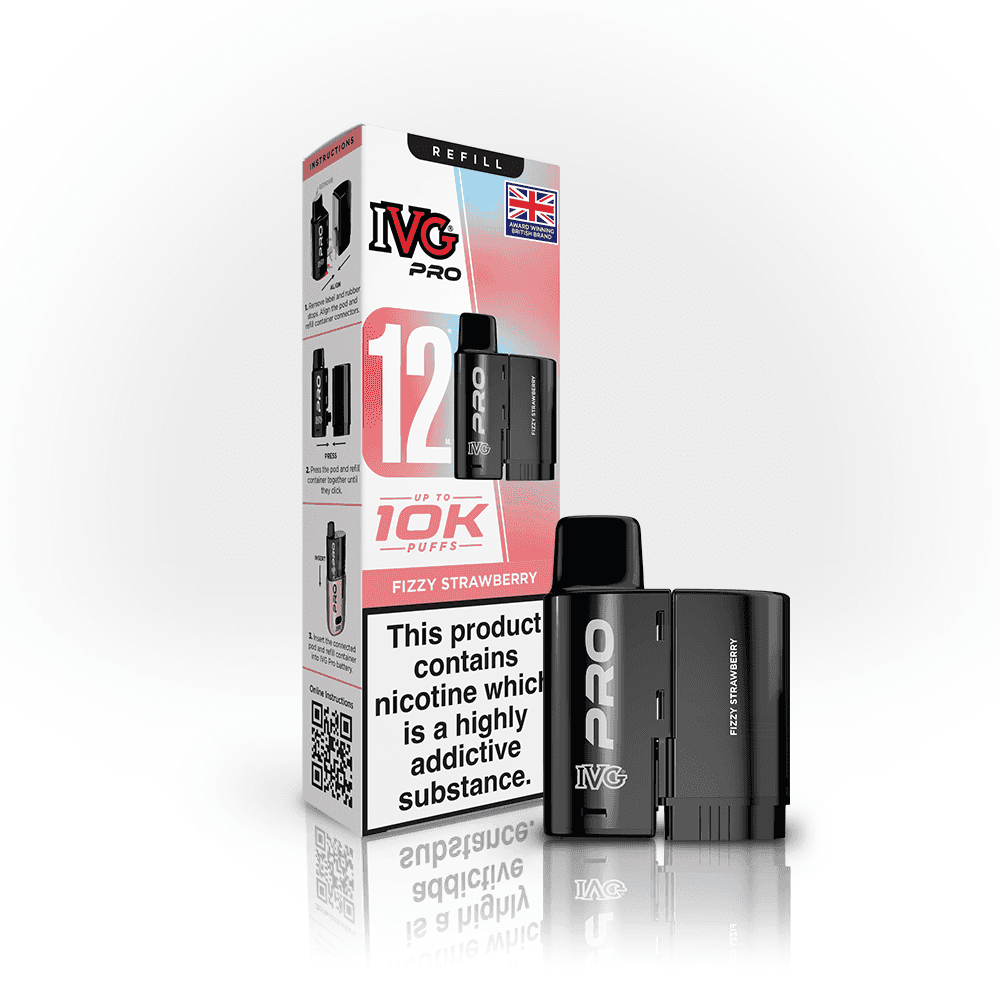 IVG Pro 12 Pods - Fizzy Strawberry - Pack of 5