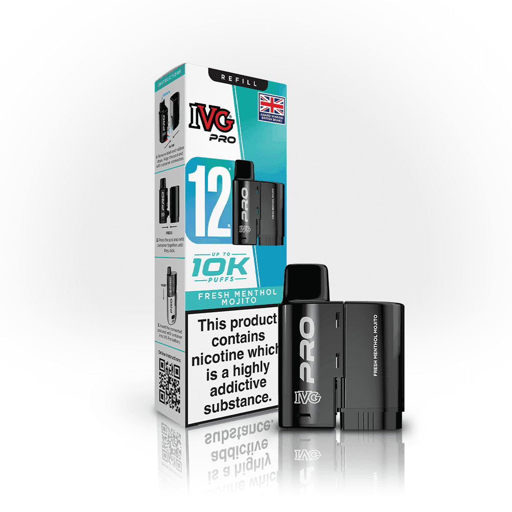 IVG Pro 12 Pods - Fresh Menthol Mojito - Pack of 5